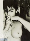 Autograph - Madonna Signed black and white print signed ‘Love Madonna’ centrally displayed with