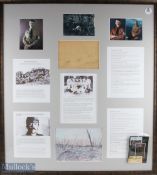 WWII – Adolf Hitler Attributed Artwork depicting WWI British Tanks undated and Signed Rochus Misch