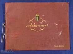 Rolls Royce Achievements 1947 Brochure. A quality 20 page fine publicity brochure with 27