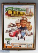 Lucas Kings of the Roads Birmingham Motorsport Poster 1980 mf&g, 66cm x 47cm