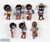 Golly Enamel Badges – A small quantity of Golly Robertson Jam Enamel Pin Badges. Makers to include