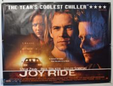 Original Movie/Film Poster Joy Ride (Roadkill) 2002 starring Paul Walker, 40x30, minor creasing o/