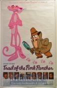 Film Poster - Trail of the Pink Panther 40 x 30, starring Peter Sellers issued by Property of