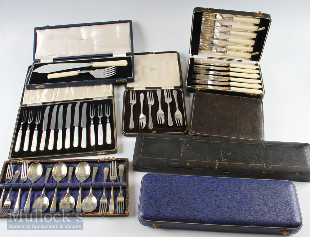 Large Quantity of Silver Plated Cutlery incl sets and part sets, in assorted designs and makers, - Image 2 of 2