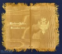 Blenheim Palace November 1893 Music Programme a most beautiful extensive 10 pieces of music