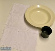 Royal Ephemera Selection to include a porcelain soup bowl with ‘GviR’ King George VI cipher – marked