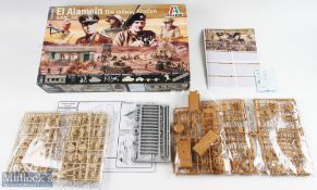 Italeri 1:72 Scale El Alamein The Railway Station Battle Set contents sealed and unopened /
