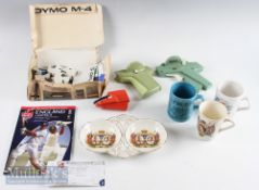 England v Australia 2009 Ashes Test Match Programme and Ticket with a small selection of Royalty