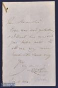 Robert Benton Seeley (1798-1886) – ‘Father of the Publishing Trade’ Autographed Letter dated 1854 to