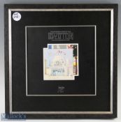 Autograph – Led Zeppelin Signed Framed Display ‘The Song Remains The Same Print signed by all four
