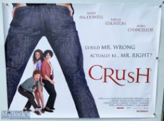 Original Movie/Film Poster Selection incl Honest, Crush, Brotherhood of the Wolf, The Man Who