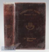 In Memoriam, Yorkshire RFU Famous Rugby Book: Impressive volume in all ways, sought-after,
