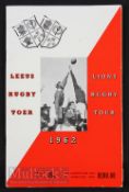 1962 British Lions Souvenir Brochure inc Programme v Orange Free State: Another ‘whole-tour