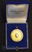 1961 Torino v Manchester Utd friendly match; gold medal presented to Jimmy Murphy to the obverse