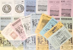 Collection of Raith Rovers home football match programmes to include 1954/55 Kilmarnock (SLC),