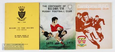 Rugby Books, UK Club Histories etc A (3): Cornish interest, Kenneth Pelmear’s Rugby in the Duchy,