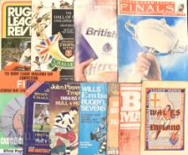 Rugby League Programmes etc Selection (10): Wales v England Nov 1946 (taped spine, splits & marks
