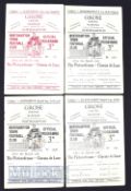 Northampton Town home match programmes 1948/49 Dulwich Hamlet (FAC), 1949/50 Southampton (FAC),