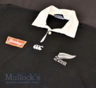 Rare Justin Marshall Matchworn All Black Rugby Jersey: As with its 1998 ‘partner’ which was so