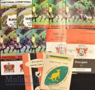 Pontypool Rugby Programmes (12): Pontypool/Cross Keys v Australia, 1957 & v New Zealand 1963; v