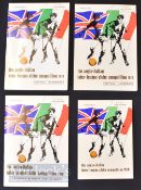 1970 Anglo-Italian inter-league club competition official handbook (70 pages) x 2; comes with list