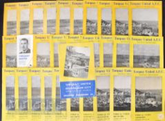 Torquay United home match programmes to include 1954/1955 Millwall, Coventry City, Shrewsbury
