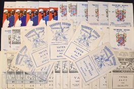 Collection of Tranmere Rovers home match programmes to include 1953/54 Wrexham 1954/55 Crewe