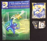 2009 Blue Stars/FIFA youth cup tournament match programme, 80 pages, teams included are Manchester