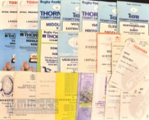 English County Rugby Programmes (51): 9 County Finals between 1984 and 1993, some duplication. 24