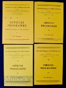 Selection of Berwick Rangers home match programmes 1953/54 Dunfermline Athletic (‘C’ division),