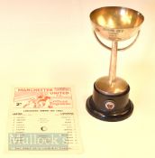 1968/69 Lancashire Senior Cup Manchester Utd (Winners) player final match trophy (engraved Winners