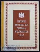1954 World Cup Original Complete Deutsche National Elf Album overall good, light markings and