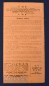 1934/35 Marine v Earlestown White Star Liverpool Football Combination football programme 24