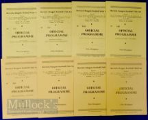 Selection of Berwick Rangers home match programmes to include 1955/56 Brechin City (Div’B’),