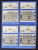 Selection of Watford home match fr programmes 1953/54 FC Vienna, 1954/55 Vienna Athletic,