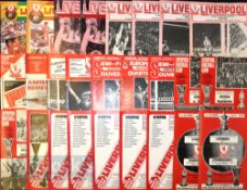 Liverpool ‘big match’ football home programme collection to include 1960/61 Nantes (Friendship Cup),