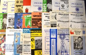 Mixed Selection of Fr football programmes features Glasgow Rangers Fcv Norrstrands IF, 90 Hearts v