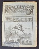 1921/22 West Bromwich Albion v Sheffield Utd reserves Central league football programme 11 March;