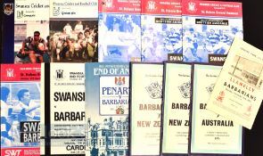 Barbarians in Wales Rugby Programmes (12): Minor duplication, v Australia 1976, New Zealand 1978 (