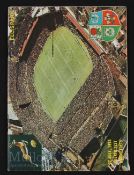 Scarce 1974 British Lions Rugby 4th Test Programme: SA v Lions 4th test Johannesburg with centrefold