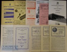 Selection of football match programmes to include Norfolk Senior Cup finals 1950 Gothic v C.N.S.O.