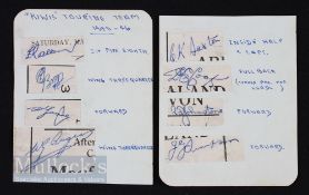 Autographs, 1945-6 Rugby Kiwis (8): One of the most famous and popular of sides, the Kiwis were