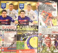 3x Panini Bundesliga Football Sticker Albums including 2006/07 incomplete, 2007/08 (empty) and