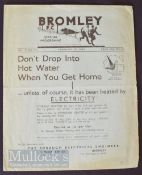 1938/39 Kent v Berks & Bucks football programme for Southern Counties Amateur Championship 15