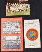 1977 European Cup Winners Cup final match programme Anderlecht v Hamburg at Olympic Stadium