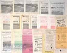 Collection of Wrexham home football programmes to include 1949/50 Darlington, 1951/52 Bradford PA,