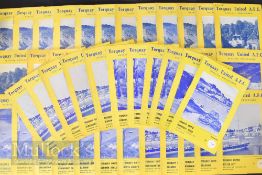 Torquay United home match programmes to include 1958/1959 Watford, Workington, Southport, York City,