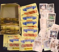 Selection of unopened 1920-1990 All Time Greats Panini football stickers approx. 70 packets, and a