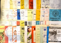 Collection of Non-League football match programmes with a huge variation of clubs (some of which you
