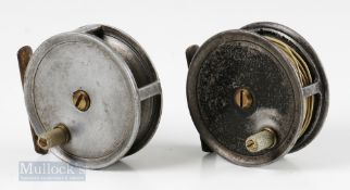 Cogswell & Harrison London 3” alloy trout reel with maker’s details to back plate, constant check,